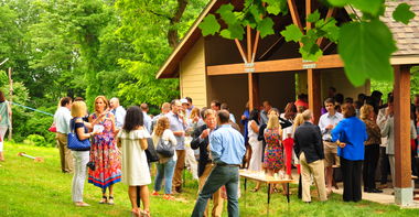 group pavilion shot